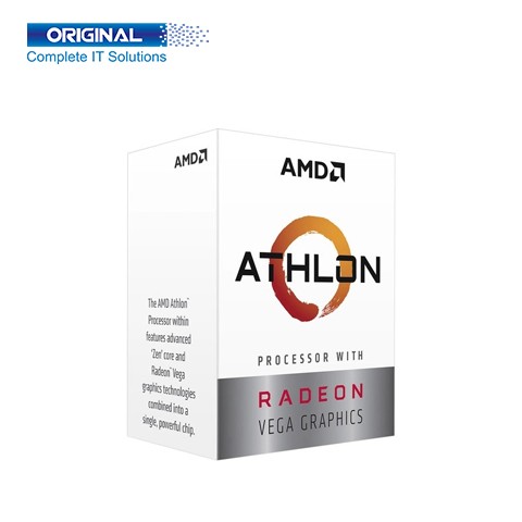 AMD Athlon 3000G 3.5GHz 2 Core AM4 Socket Processor