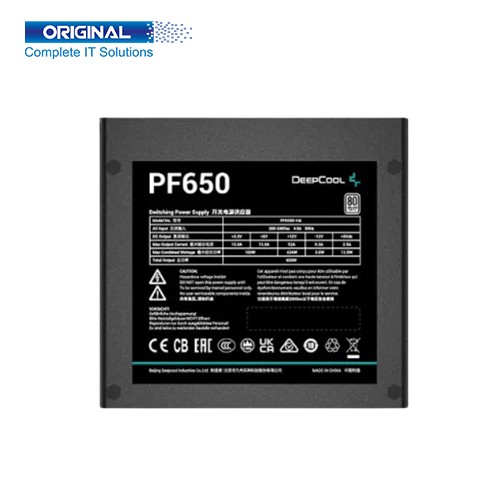 DeepCool PF650 80 PLUS Standard Power Supply
