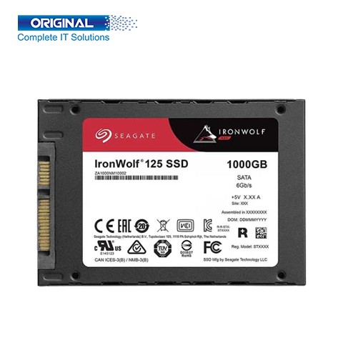Seagate IronWolf 125 1TB 2.5" SATAIII NAS Internal SSD