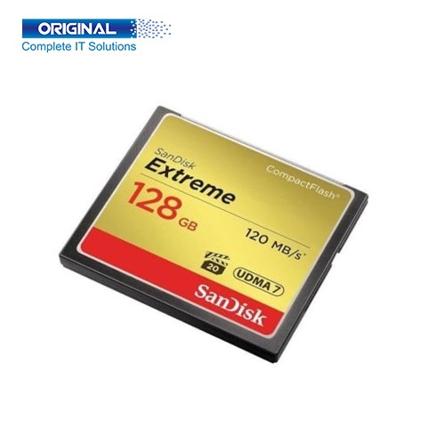 Sandisk Extreme 128GB UDMA 7 Compact Flash Memory Card