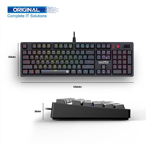 Fantech MAX PRO MK851 RGB Mechanical Wired Gaming Keyboard