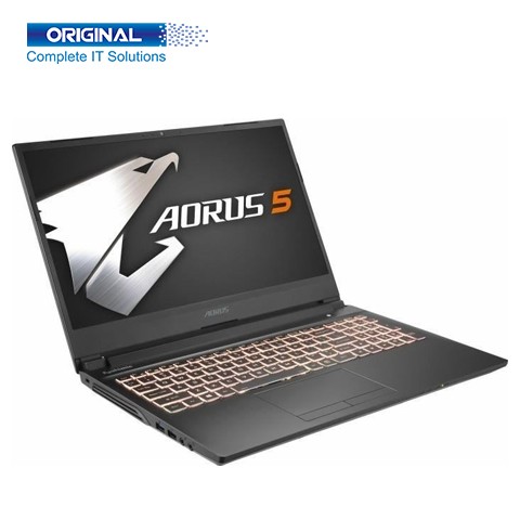 Gigabyte Aorus 5 KB Core i7 10th Gen 10750H,16GB (8GBx2),512 GB NVMe SSD,RTX 2060 DDR6 6GB,15.6 Inch FHD Gaming Laptop