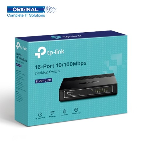 TP-Link TL-SF1016D 16-Port Desktop Switch