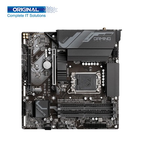 Gigabyte B760M GAMING X AX DDR4 13th and 12th Gen Motherboard