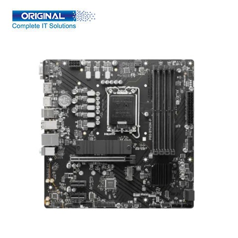 MSI PRO B760M-P DDR5 13th & 12th Gen mATX Motherboard