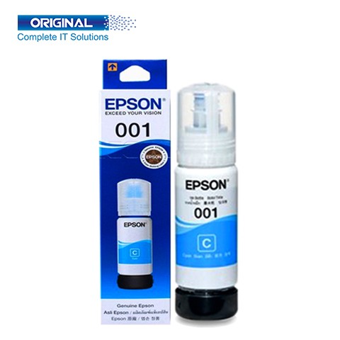 Epson 001 Cyan Original Ink Bottle (C13T03Y200)