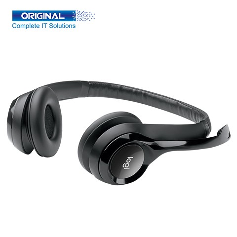 Logitech H390 Stereo USB Black Headphone