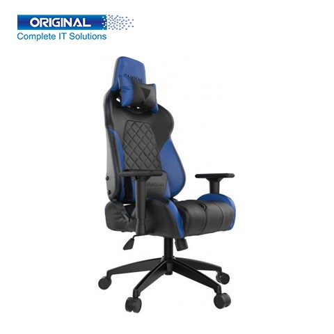 Gamdias ACHILLES E1 L Black and Blue Gaming Chair