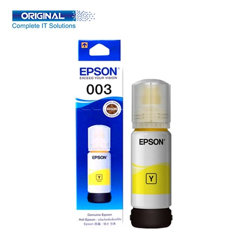Epson 003 Yellow Original Ink Bottle (C13T00V400)