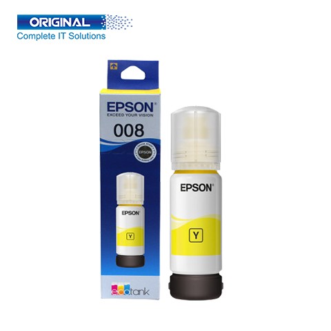 Epson 008 Yellow Original Ink Bottle (C13T06G400)