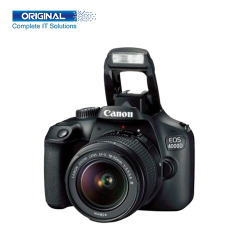 Canon EOS 4000D 18MP With 18-55mm Lens DSLR Camera