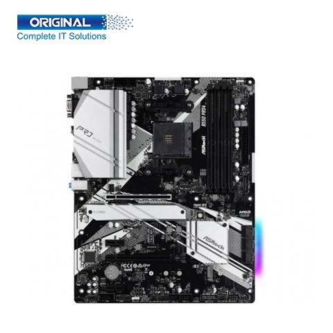 ASRock B550 Pro4 DDR4 3rd Gen AMD AM4 Socket Motherboard