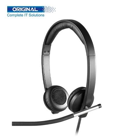 Logitech H650E Stereo USB Black Headphone