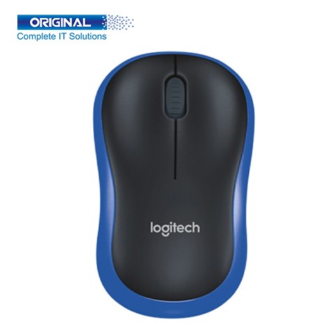 Logitech M185 Wireless Blue-Black Mouse