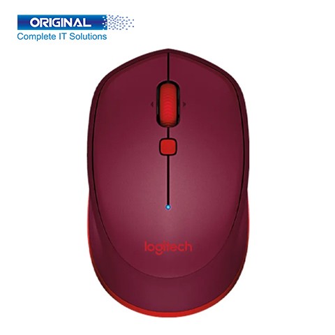 Logitech M337 Red Wireless Optical Mouse