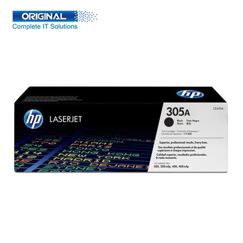 HP 305A Black Original Color LaserJet Toner (CE410A)