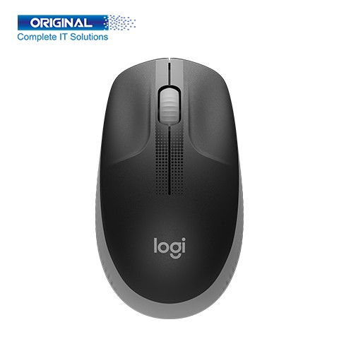 Logitech M190 Full Size Wireless Grey Mouse