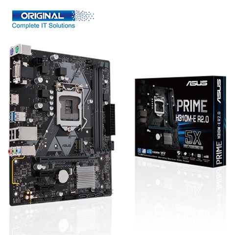 Asus Prime H310M-E R2.0 mATX 9th-8th Gen Intel Motherboard