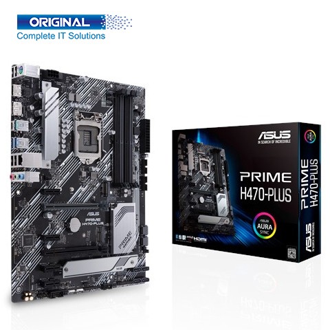 Asus Prime H470-Plus DDR4 10th Gen Intel ATX Motherboard