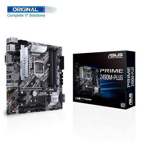 Asus Prime Z490M-Plus 10th Gen Intel Micro ATX Motherboard