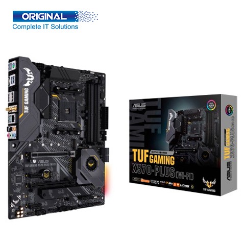 Asus TUF X570-Plus Wi-Fi DDR4 AMD AM4 ATX Gaming Motherboard