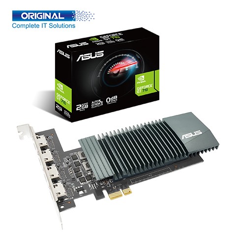 ASUS GeForce GT710‐4H‐SL‐2GD5 2GB GDDR5 Graphics Card