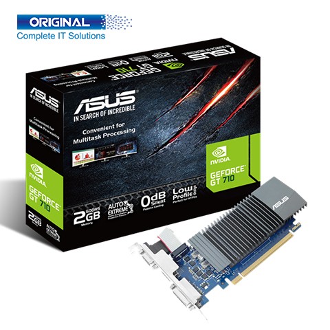 ASUS GeForce GT710-SL-2GD5-BRK 2GB GDDR5 Graphics Card