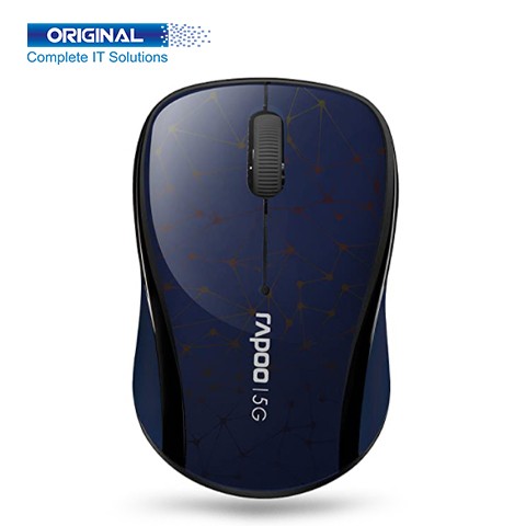 Rapoo 3100P Dark Blue Wireless Optical Mouse