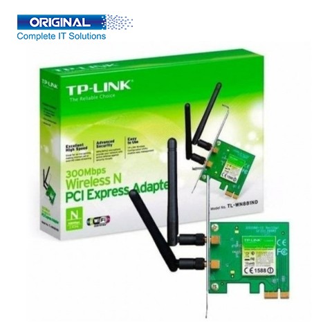 TP-Link TL-WN881ND Wireless N PCI Express WiFi Network Adapter