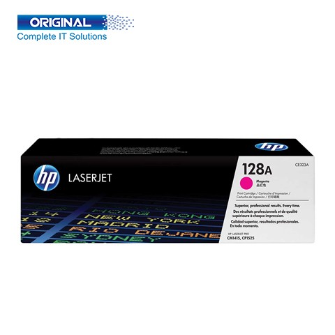 HP 128A Magenta Original Color LaserJet Toner (CE323A)