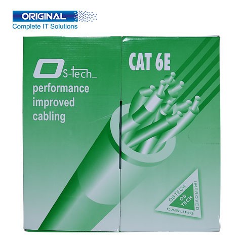 Os-Tech Cat-6 Networking Cable (White Color)