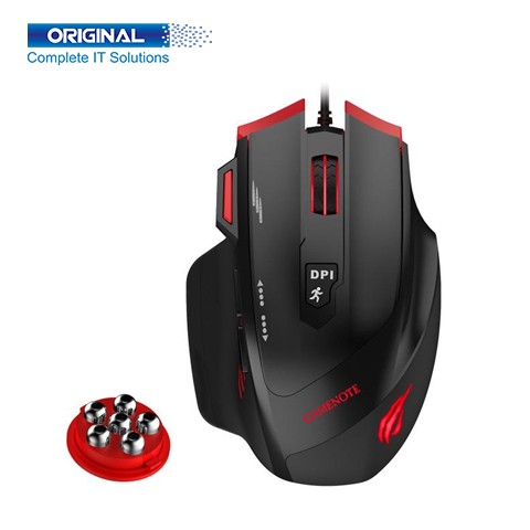 Havit MS1005 RGB Wired Black Optical Gaming Mouse