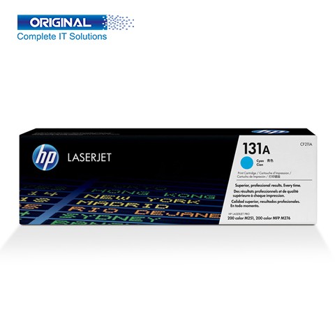 HP 131A Cyan Original Color LaserJet Toner (CF211A)