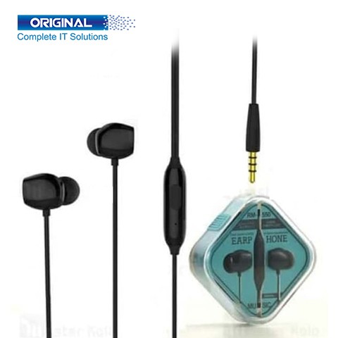 Remax RM-550 In-Ear Wired Black Earphone