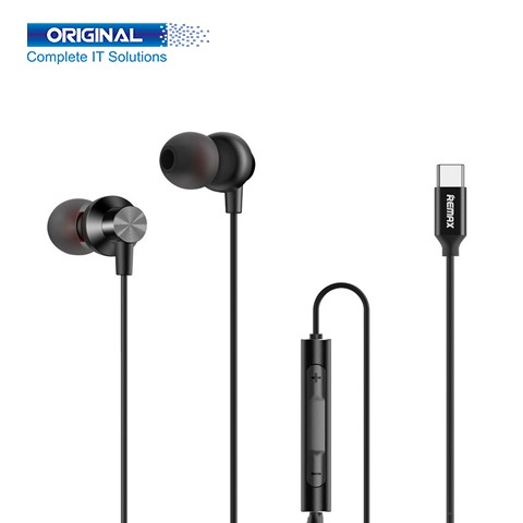 Remax RM-560 Metal Wired Type-C Earphone