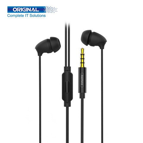 Remax RM-588 In-Ear Wired Black Earphone
