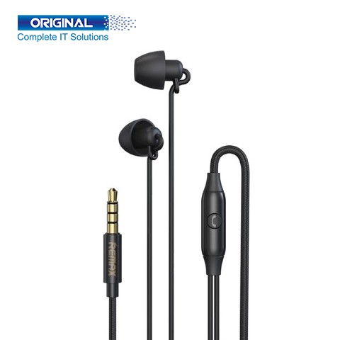Remax RM-208 In-Ear Wired Black Earphone