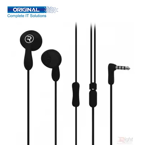 Remax RM-301 In-Ear Wired Black Earphone