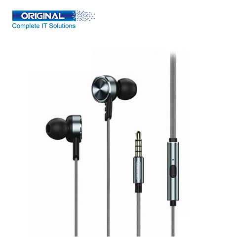 Remax RM-620 In-Ear Wired Black Earphone