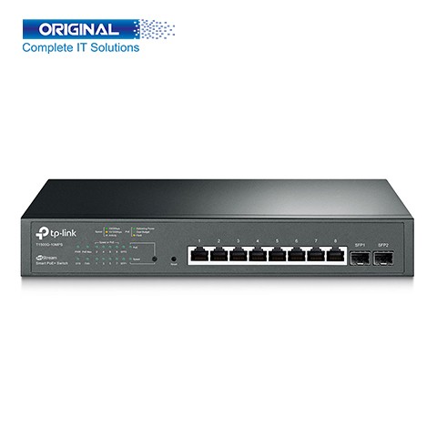 TP-Link T1500G-10MPS JetStream 8-Port Gigabit PoE+ Switch