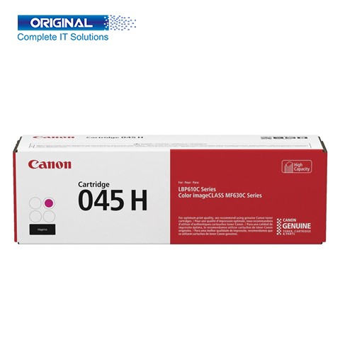 Canon 045H High Yield Magenta Original Color Laser Toner