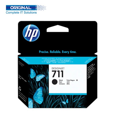 HP 711 80-ml Black Ink DesignJet Cartridge (CZ133A)