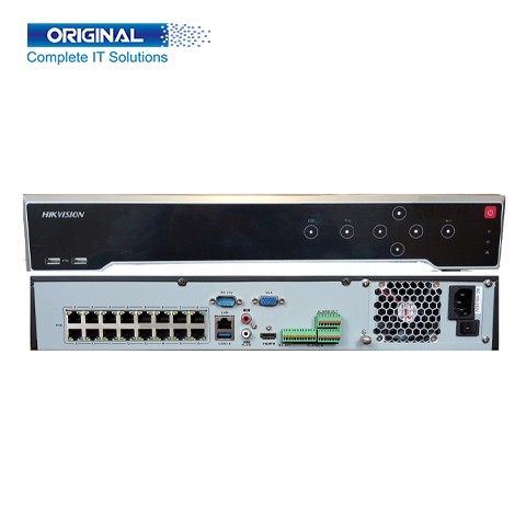 Hikvision DS-7716NI-K4 16 Channel 1U 4K Resolution IP Network Video Recorder (NVR)