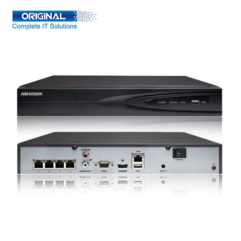 Hikvision DS-7604NI-K1 4 Channel Network Video Recorder NVR