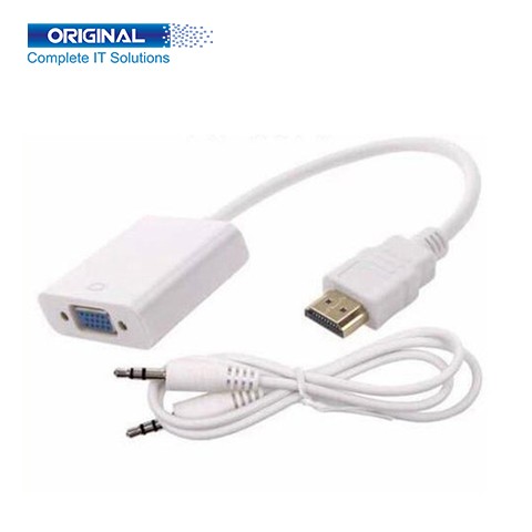 HDMI to VGA Adapter with Audio