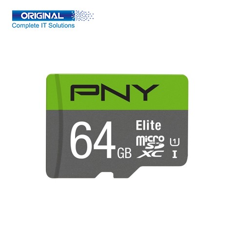 PNY 64GB Class 10 microSD Flash Memory Card