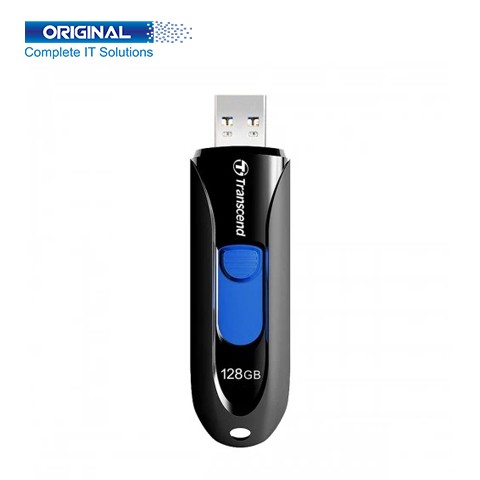 Transcend JetFlash 790 128GB USB 3.1 Black Pen Drive