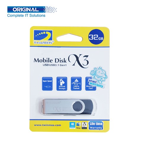 Twinmos 32GB USB 3.0 X3 Premium Pen Drive