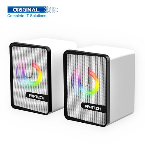 Fantech GS203 BEAT SPACE EDITION USB White Speaker