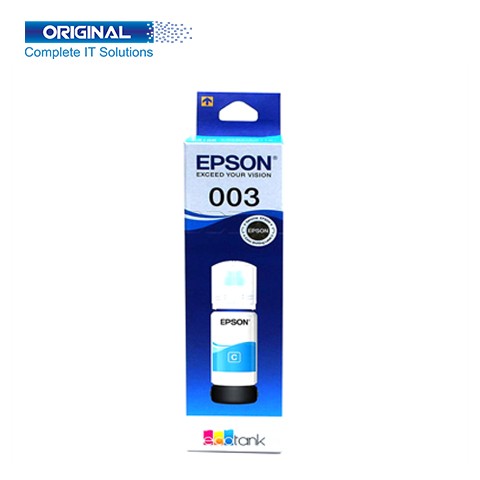 Epson 003 Cyan Original Ink Bottle (C13T00V200)